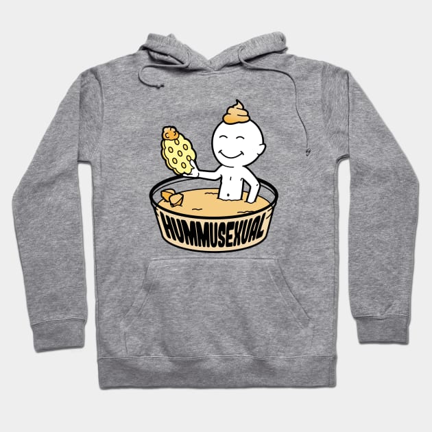 Hummusexual Hoodie by VeganCuts